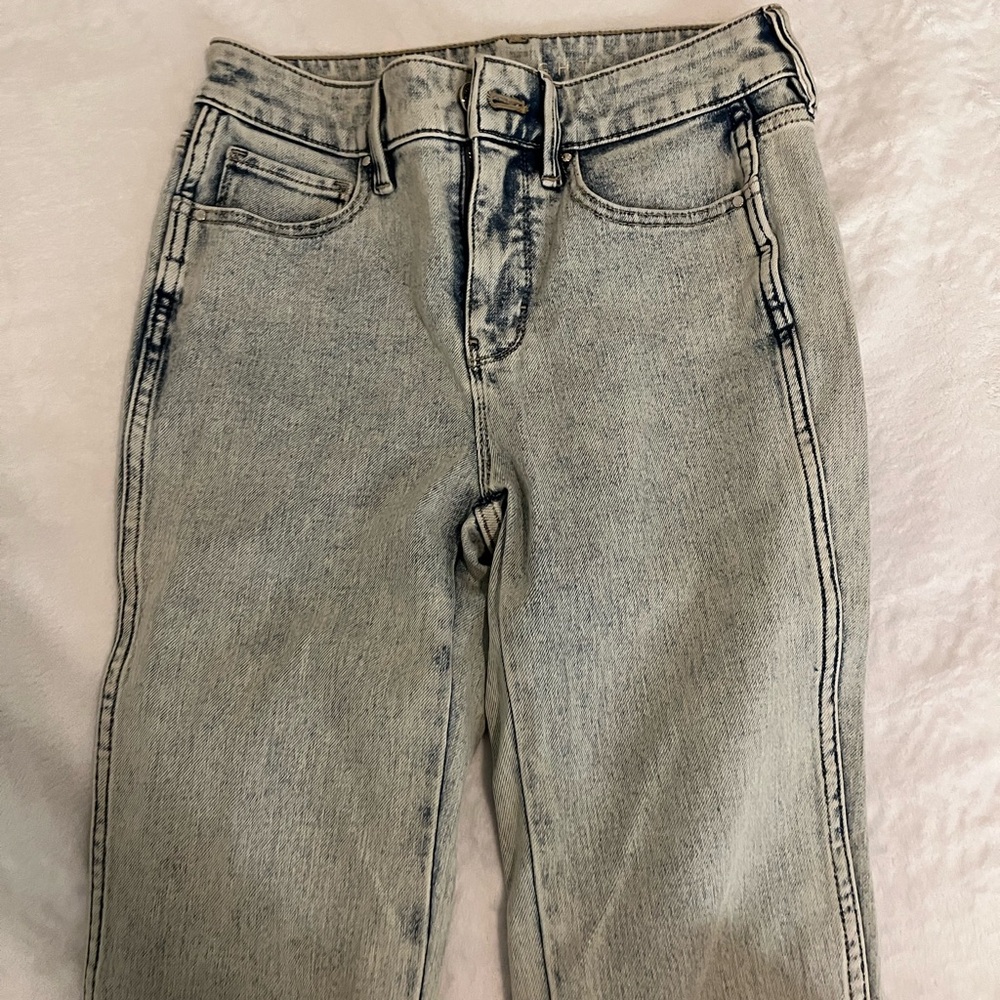 Women's blue washed Jeans